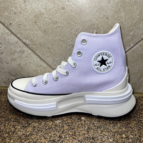 Converse Shoes - CONVERSE Womens Run Star Legacy CX Hi Light Purple Platform Shoes Sneakers New